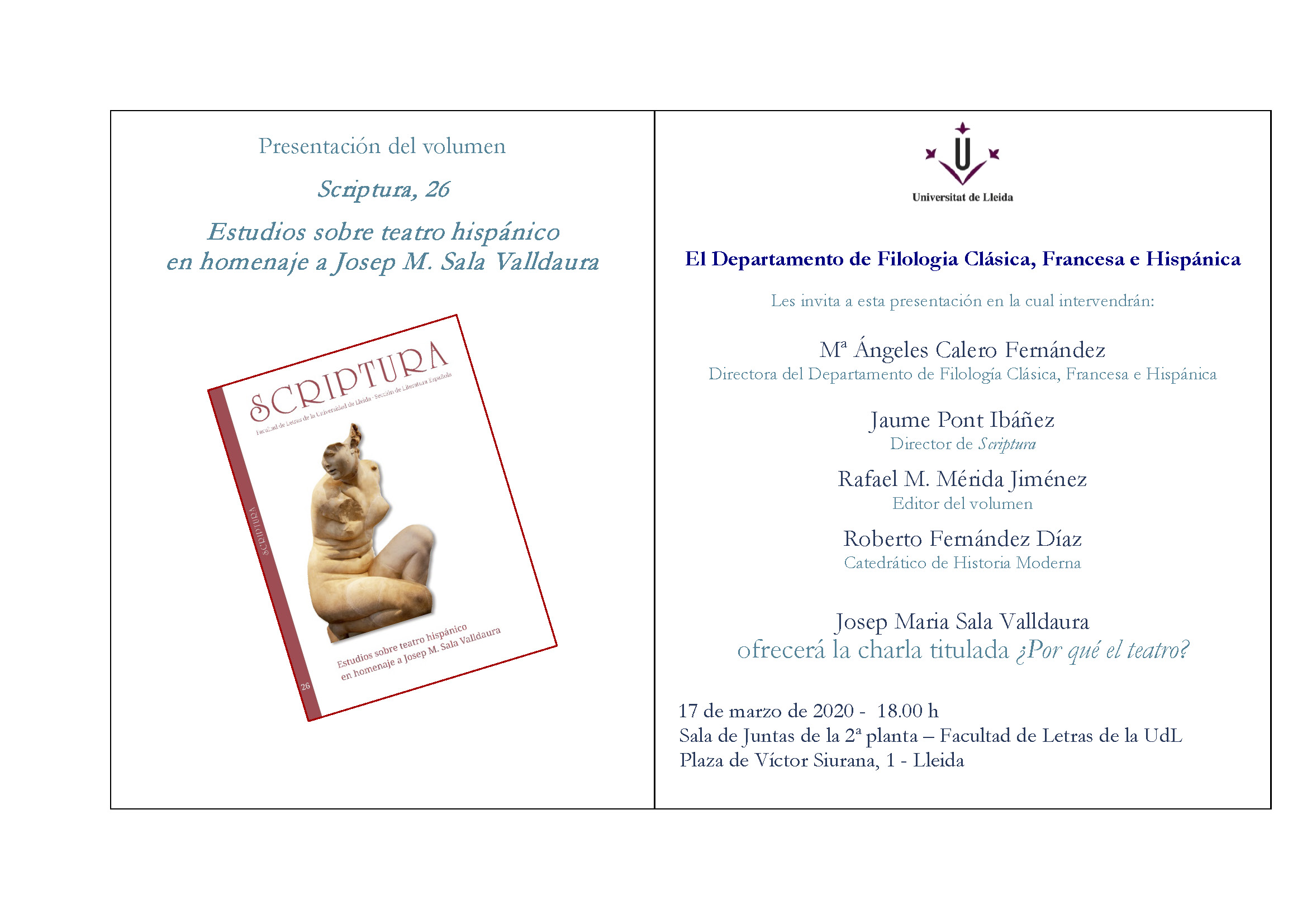 Presentación Scriptura 26