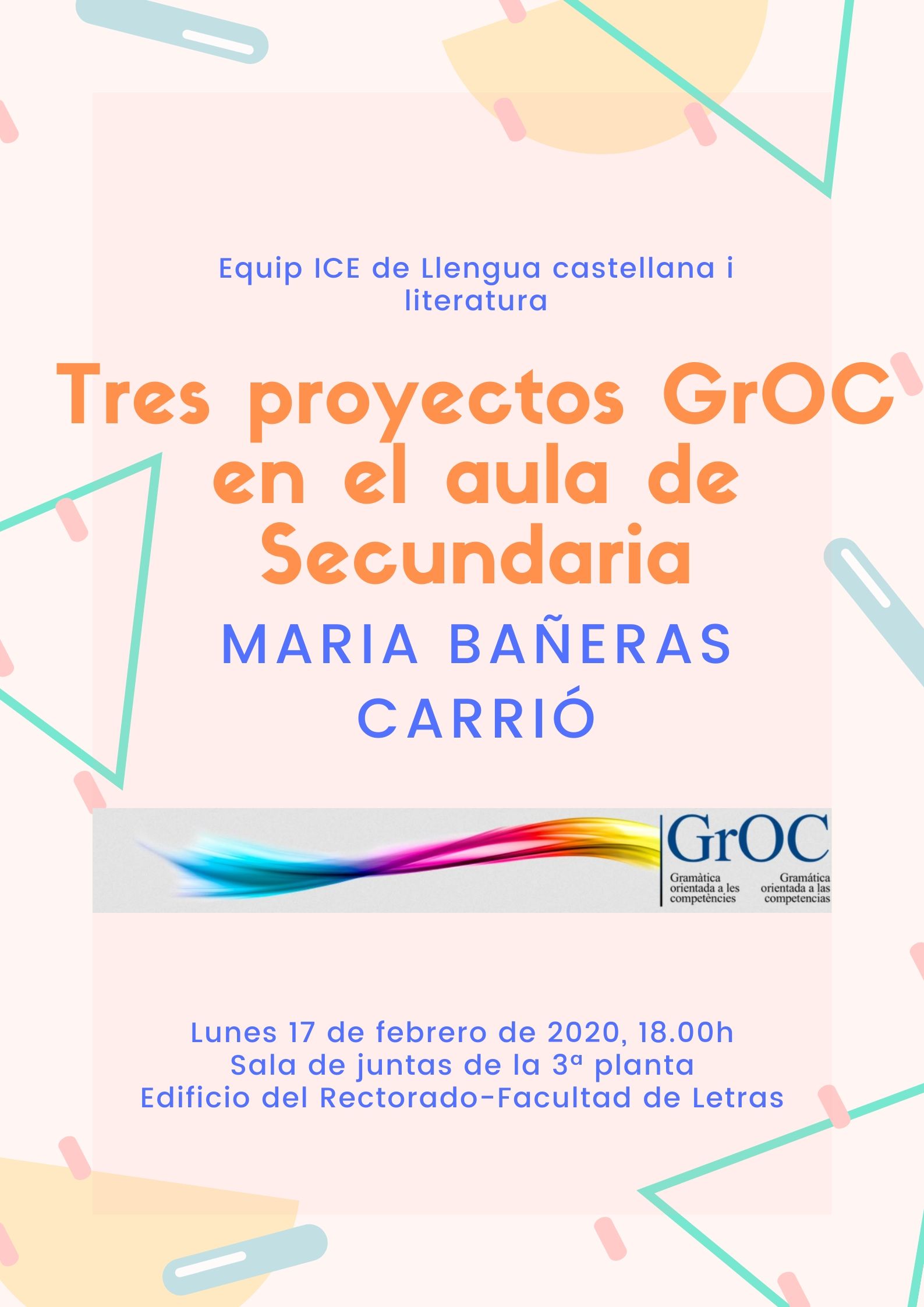 Tres proyectos GrOC en el aula de Secundaria(3)